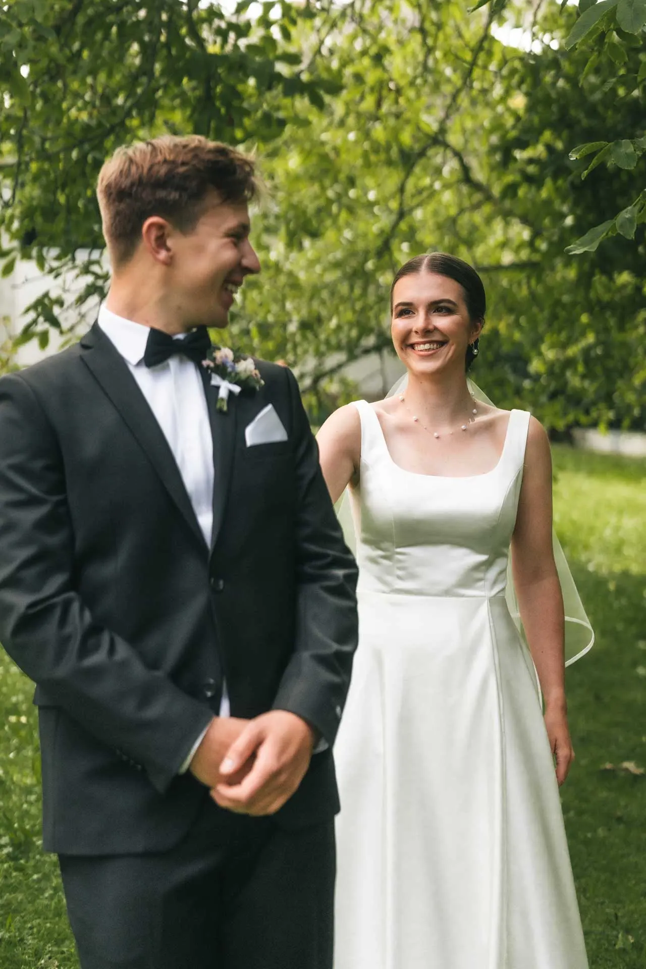 Svatební portréty novomanželů - Hanča & Rudolf - Plav u Českých Budějovic