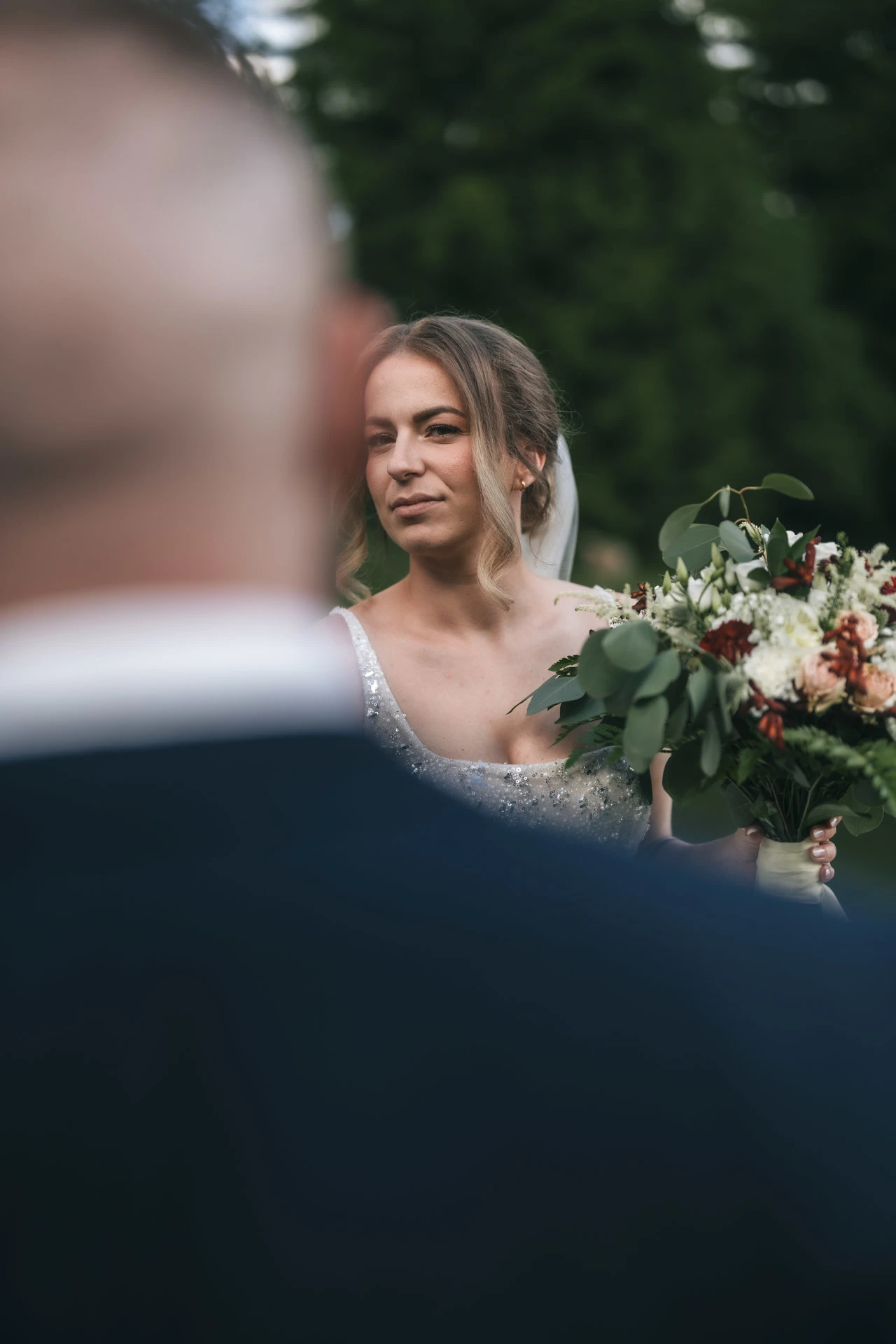 Svatební portréty novomanželů - Adéla & Vojtěch - Hotel Martiňák, Horní Bečva
