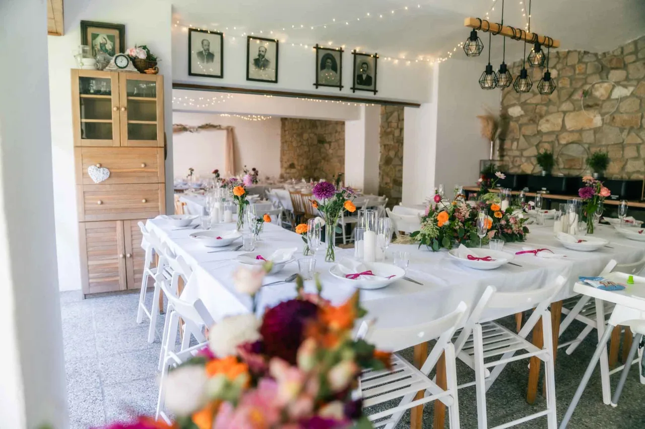 Svatební hostina a raut - Roman & Terka - Farský Dvůr, Stráž nad Nežárkou