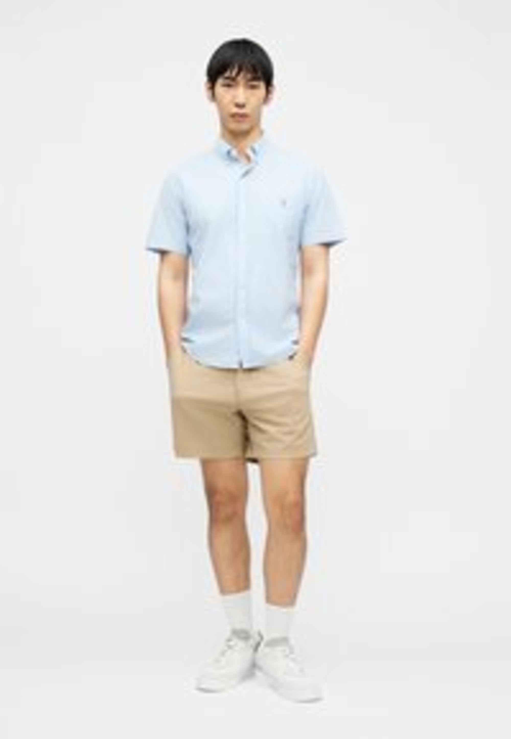 Polo Ralph Lauren Woven Sport Shirt - Azul/Blanco — vista 2