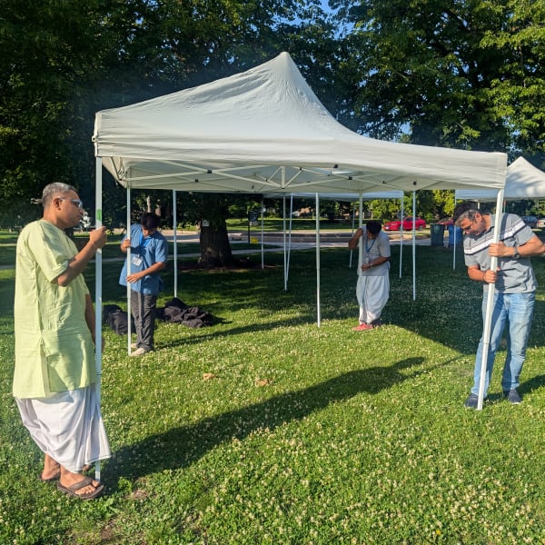 Tent Setup