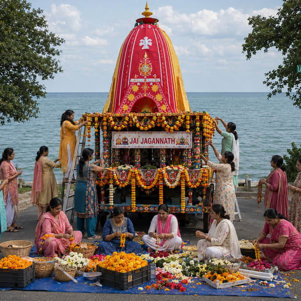Ratha Cart Decoration