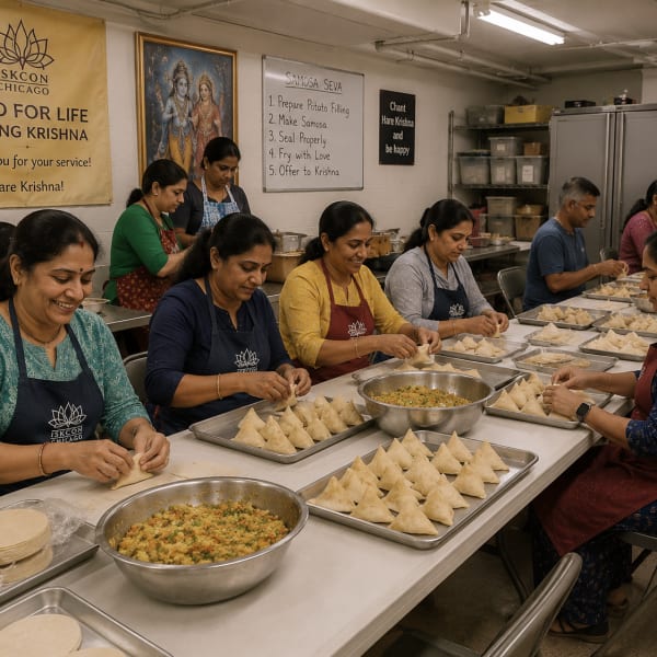 Samosa Making