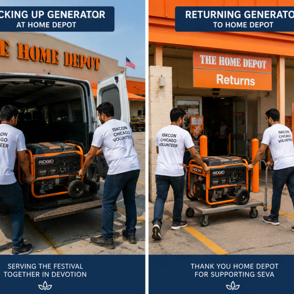 Pick up Generator from Home Depot