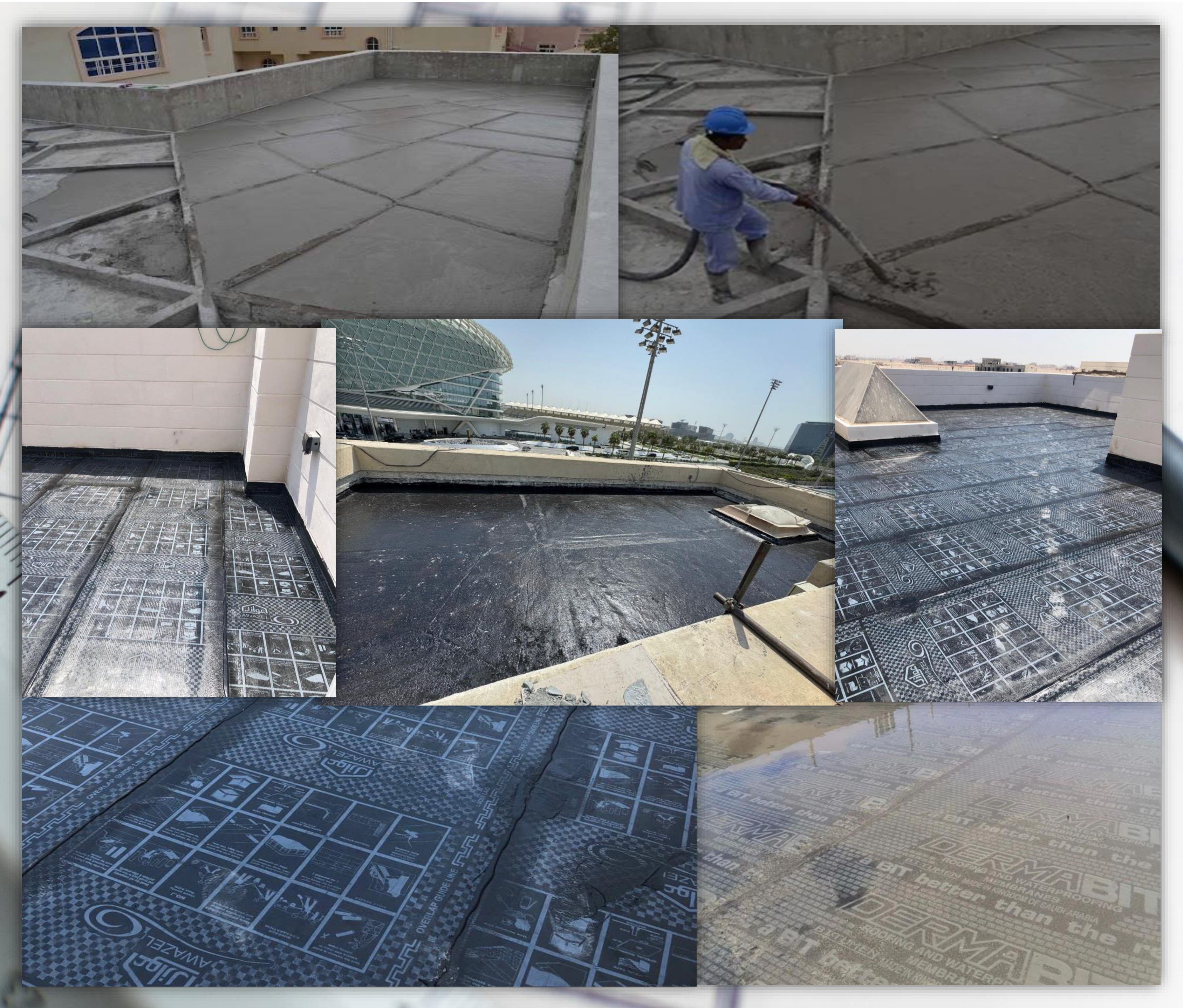 foam-concrete-membrane-system