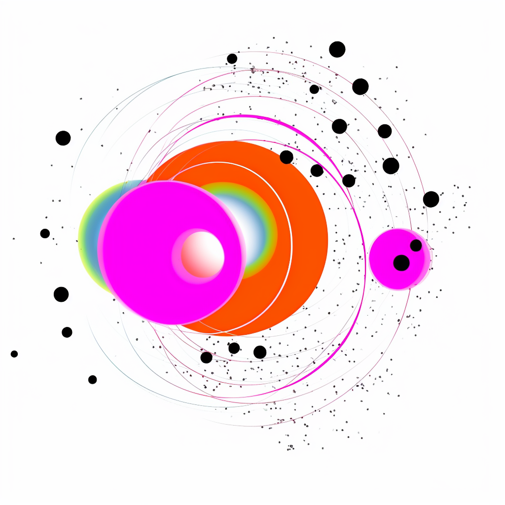 colorful abstract illustration specific to study atomic cooling