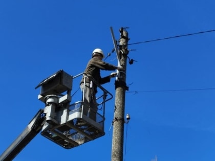 В Таганроге восстановили уличное освещение на Северном