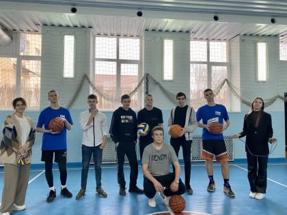 Молодогвардейцы Ростовской области провели тренировку по баскетболу