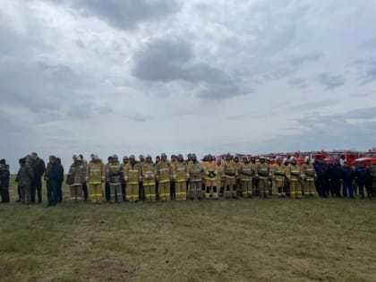 У спасателей прошли масштабные учения