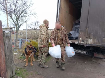 Волонтеры Таганрога доставили гуманитарную помощь бойцам на Запорожском направлении