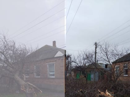 Таганрожцы, пострадавшие от урагана, получают материальную помощь