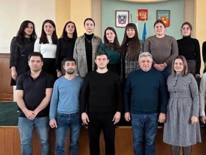 Заседание Молодежного парламента Мясниковского района VIII созыва