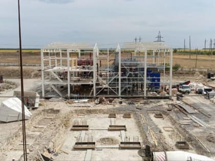 Под Таганрогом идет строительство нового маслоэкстракционного завода