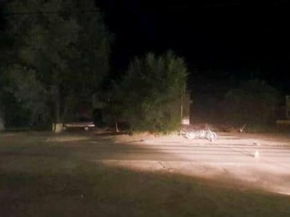 В Ростовской области подростки на мотоцикле сбили пешехода, а пострадали сами