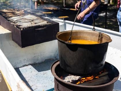 Гастрофестиваль  «Донская селедка»  прошел в Ростове в  Кумженской роще