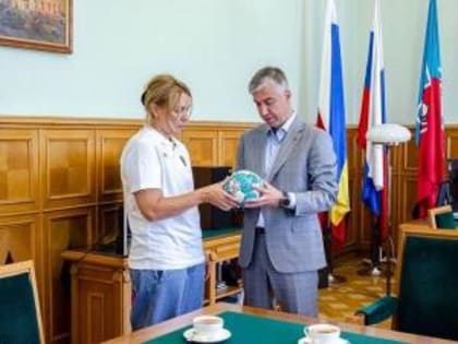 Алексей Логвиненко встретился с новым тренером ГК «Ростов-Дона»