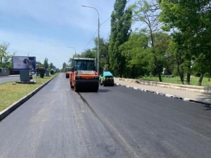 В Шахтах дороги ремонтируют по нацпроекту