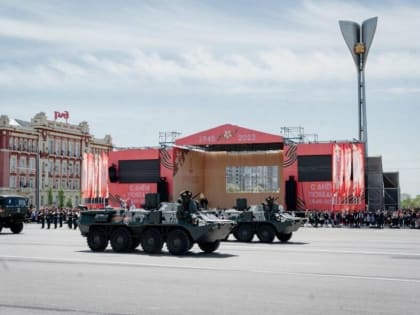 Генеральная репетиция парада в Ростове не обошлась без потерянной туфельки