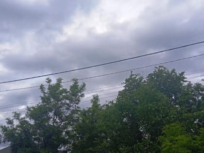 На Дону объявлено штормовое предупреждение о ливнях с грозой