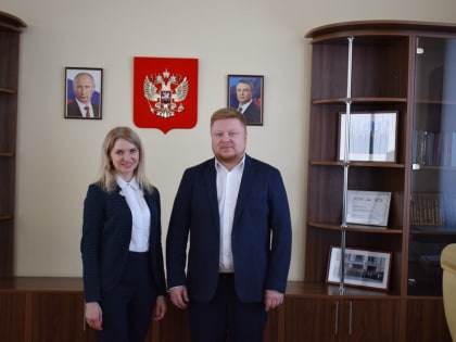 Встреча директора АНО «ФИРОН» с Министром образования и науки ЛНР Иваном Кусовым