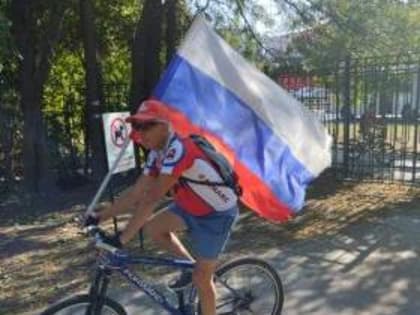 В Таганроге состоялся велопробег в честь воссоединения новых регионов с Россией