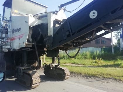 В Шахтах начался ремонт дороги на улице Мелиховской