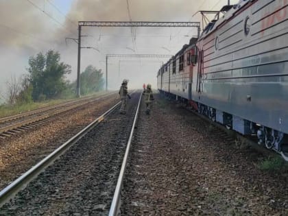 Пожар на левом берегу Дона в Ростове разросся до 6000 квадратных метров