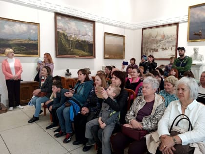 Сегодня в музее проходит акция "Ночь музеев".