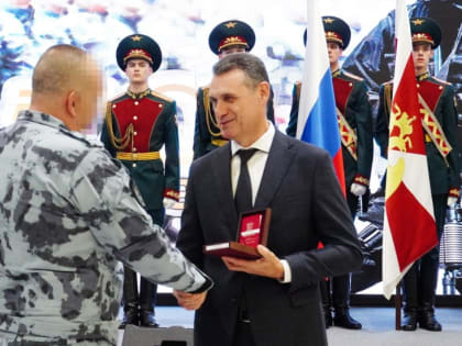 Бойцам таганрогского отряда «Кобальт» вручили награды