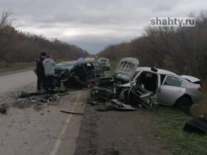 Смертельное ДТП на трассе Шахты — Новочеркасск: столкновение лоб в лоб