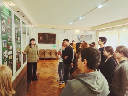 Обучающиеся Кузнецовской школы посетили музей по Пушкинской карте