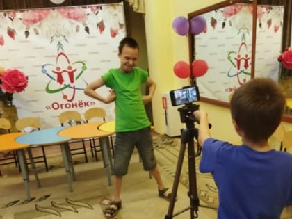 Дети из приюта «Огонек» создают мультфильмы своими руками  