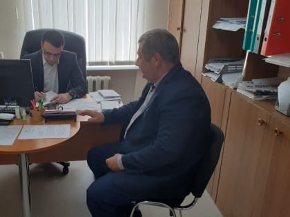 Рабочая встреча председателя ТИК Заветинского района