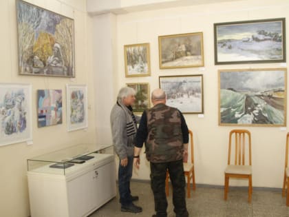 10 февраля,  в Доме-музее И. И. Крылова открылась еще одна выставка -  «Мгновения зимы»  Ростовского областного отделения «Союза художников России».