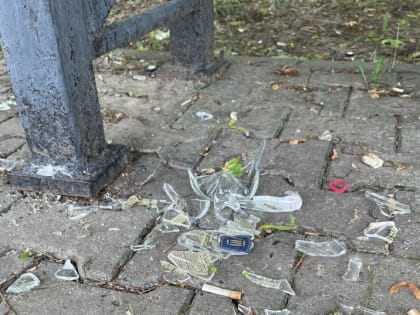 Таганрожцы обеспокоены состоянием сквера в центре города