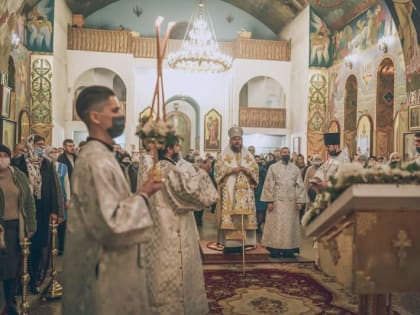 В Шахтах празднуют Рождество Христово (ВИДЕО)