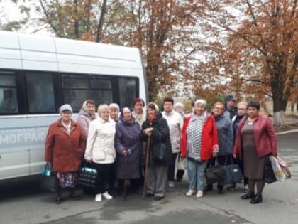 Мобильная бригада для пожилых людей в Семикаракорском районе продолжает свою работу