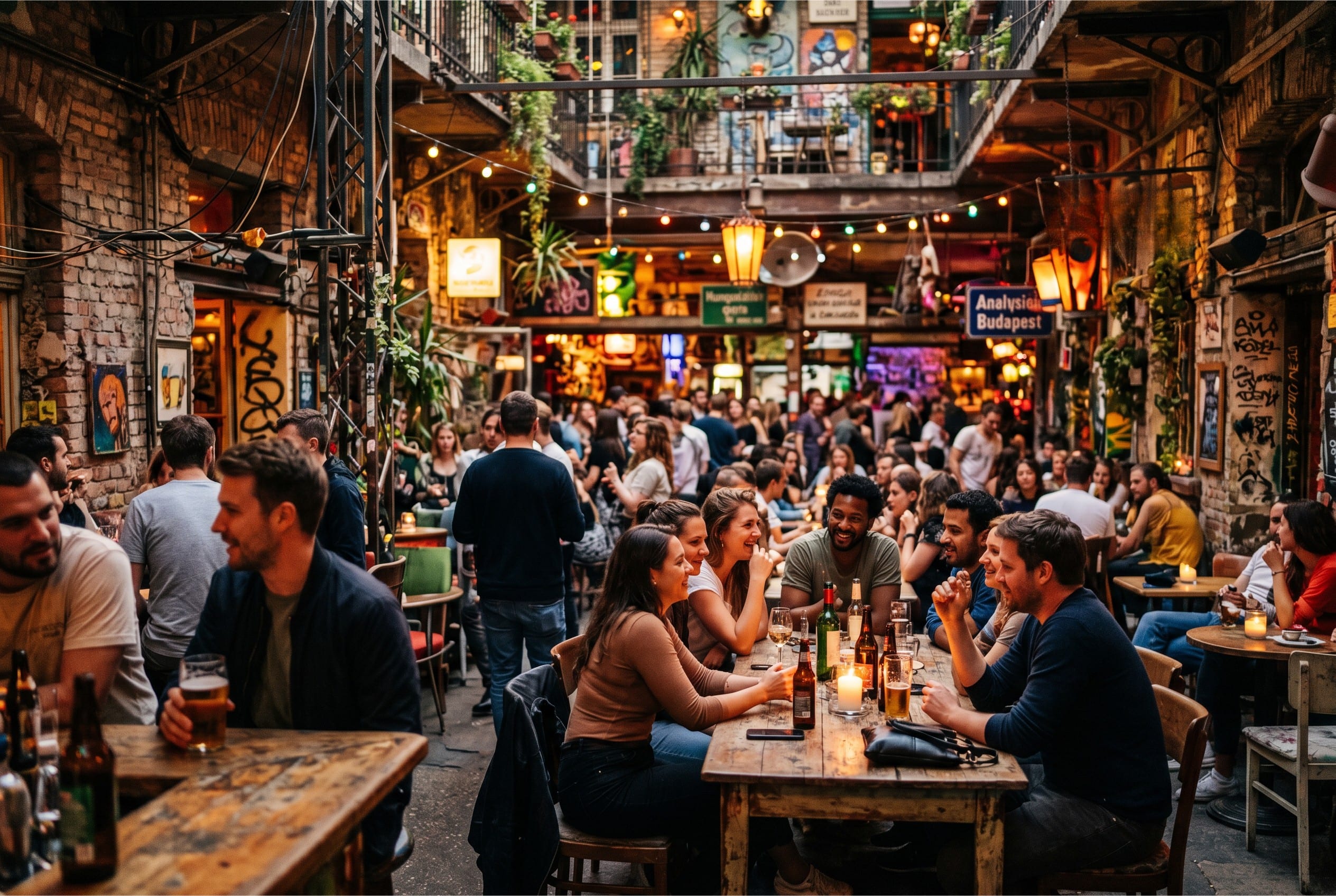 Ruin bars and nightlife