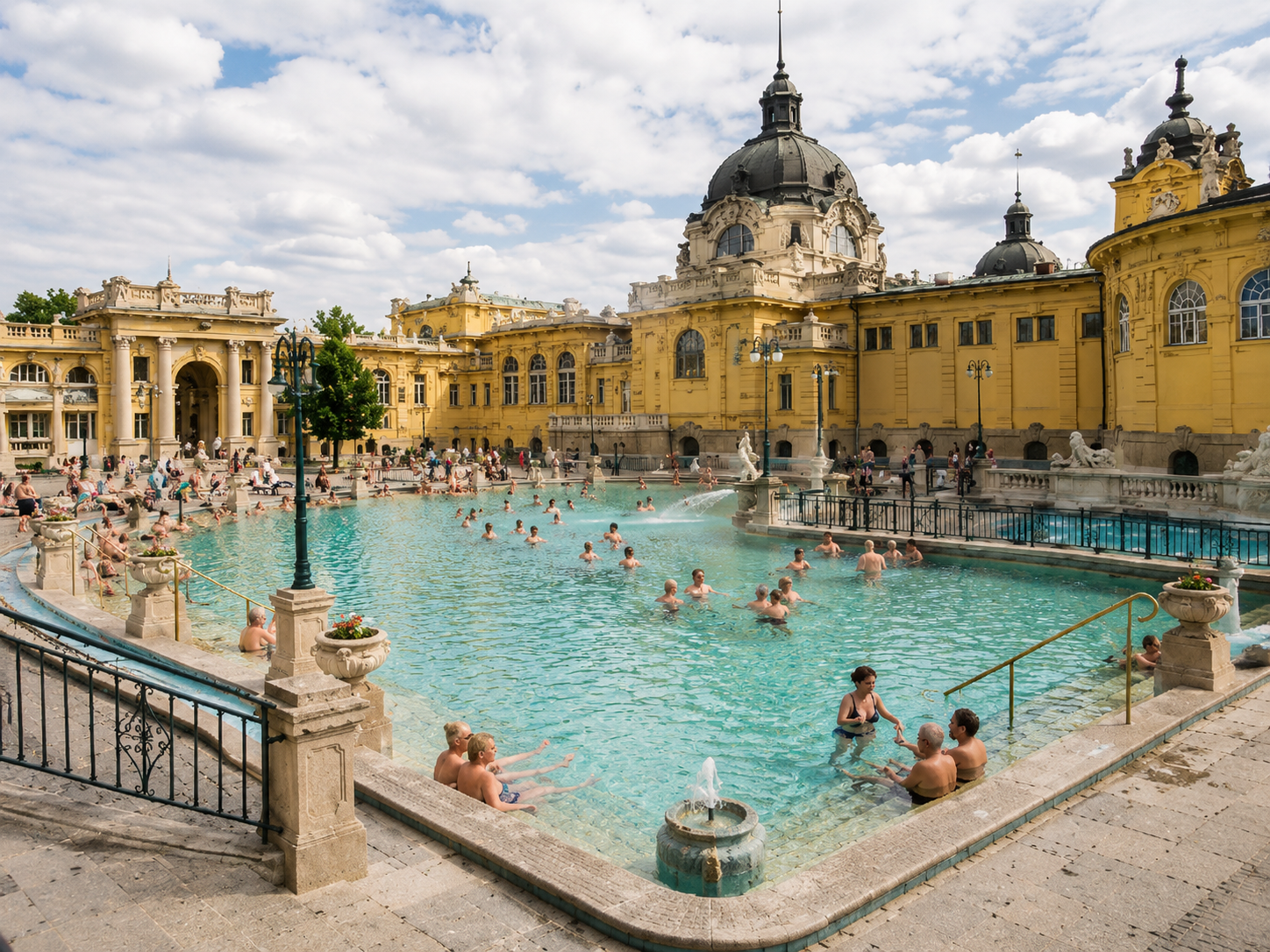 Budapest egyik történelmi termálfürdője