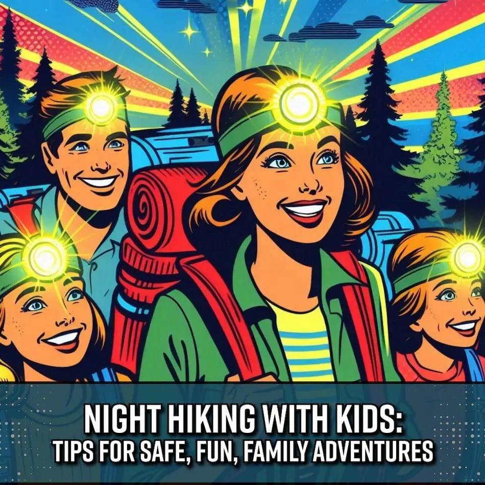 Night Hiking With Kids: Tips For Safe, Fun, Family Adventures After Dark