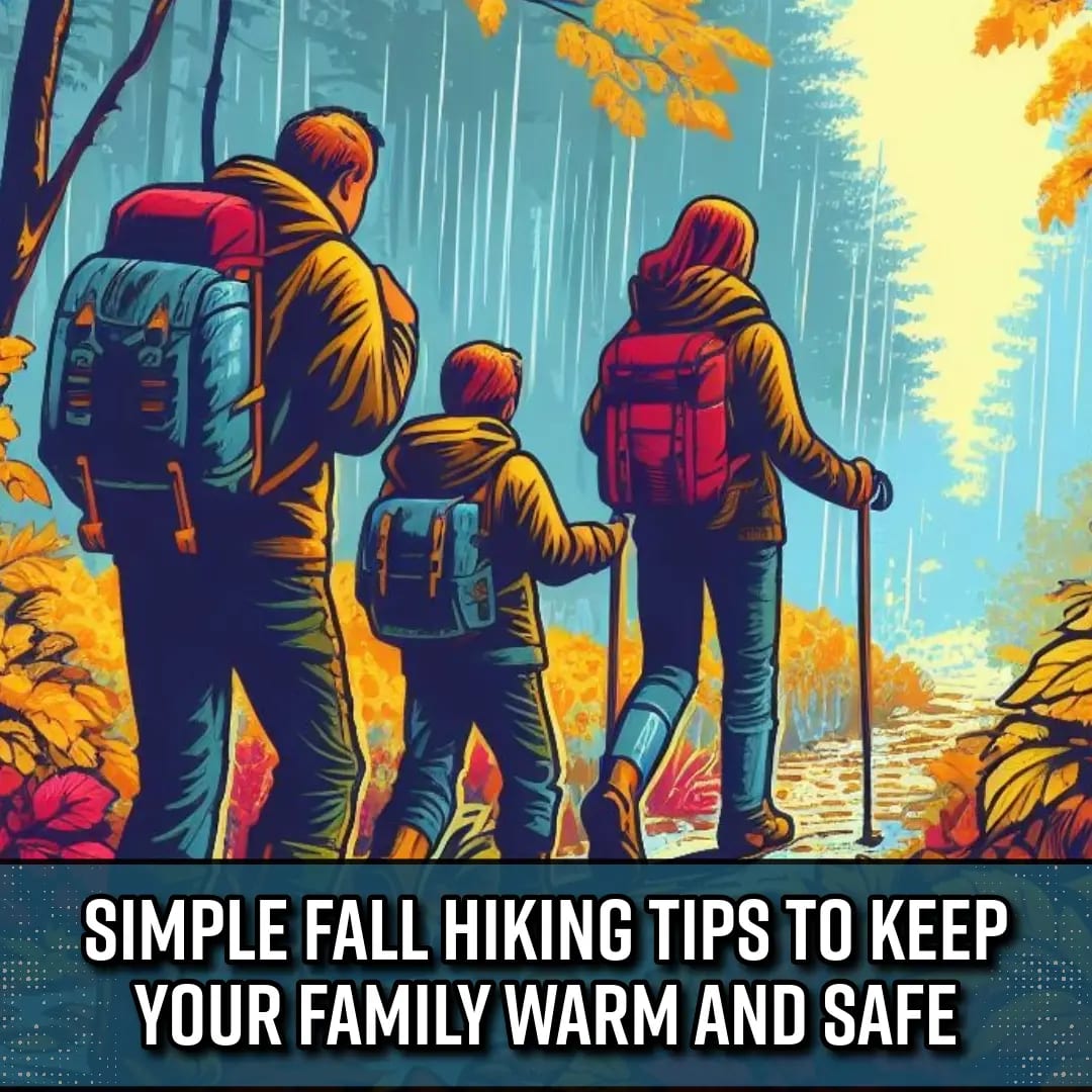 Simple fall hiking tips to keep your family warm and safe