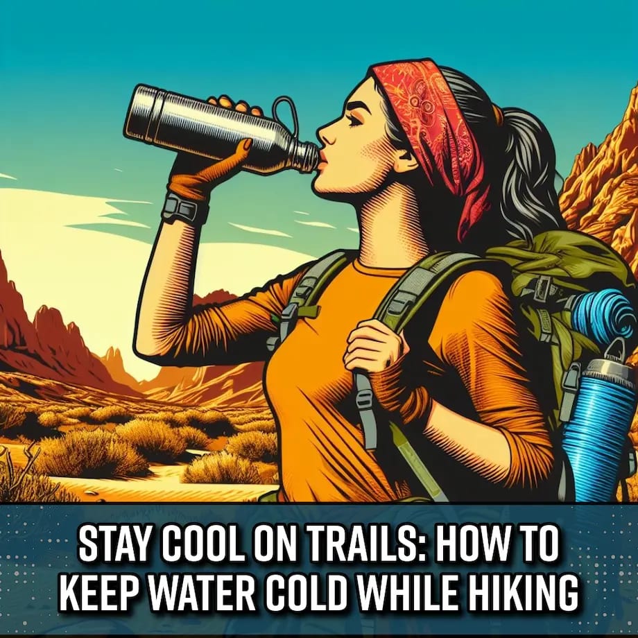 How to Keep Water Cold While Hiking