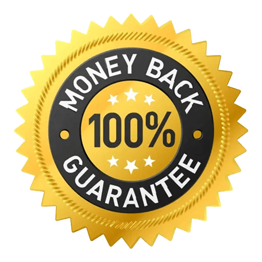30-day money-back guarantee badge