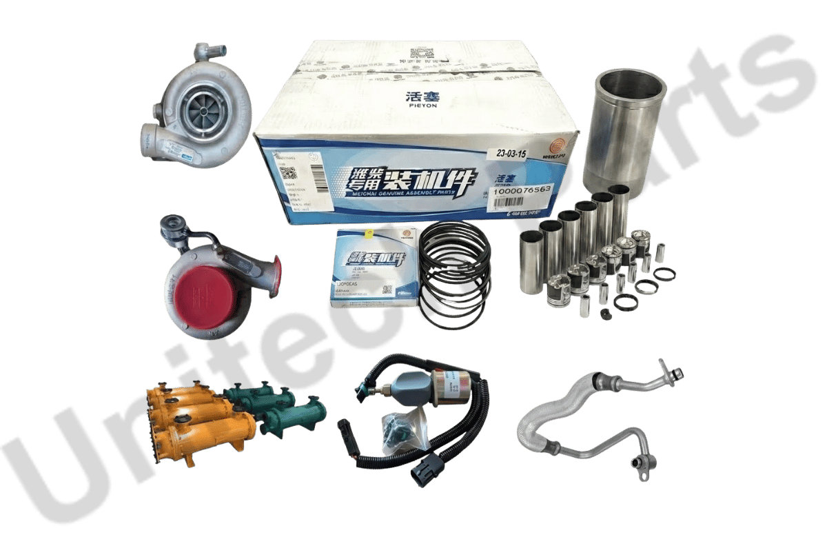 WD10/WD12/WP12 Overhaul Items - Weichai Bearings & Sealing Components