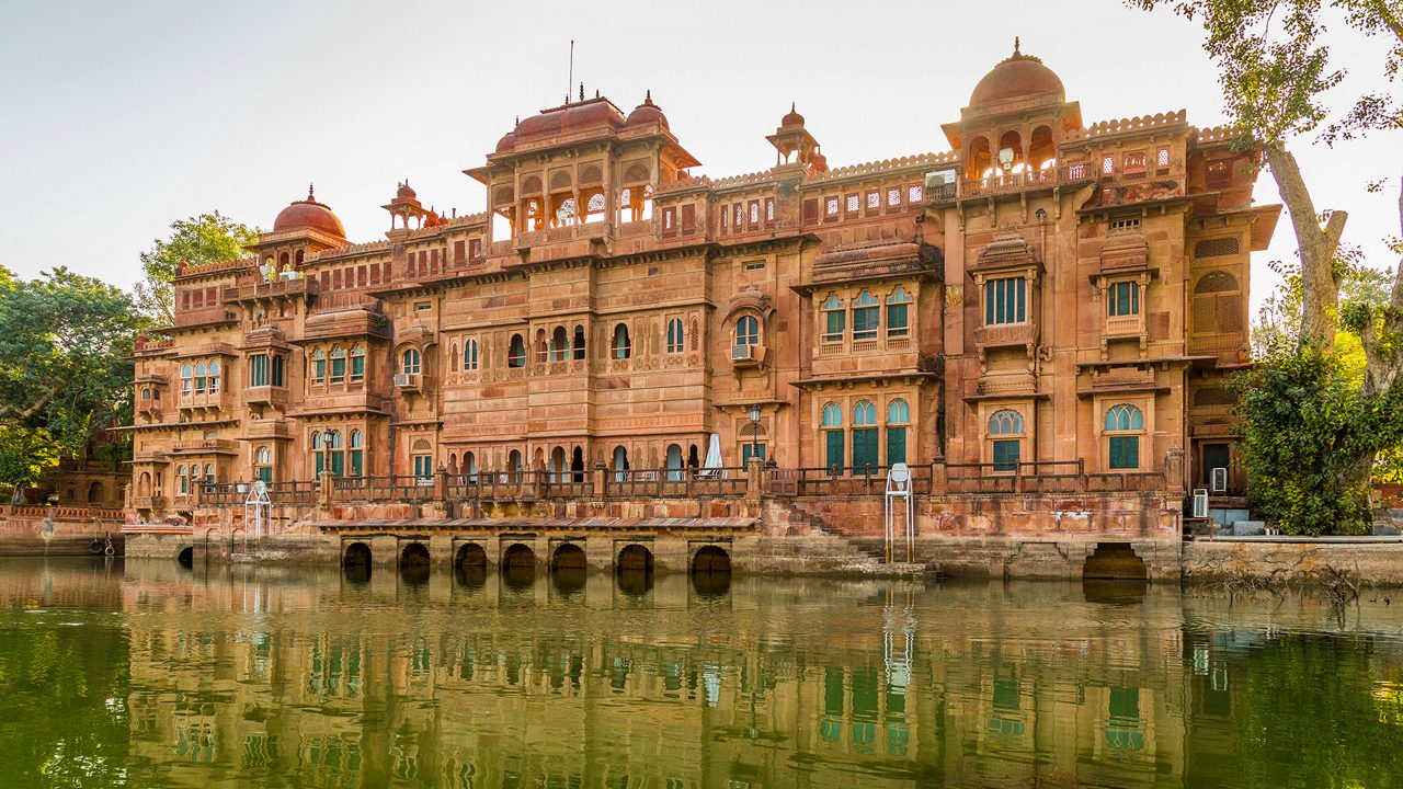 Gajner Palace and Lake
