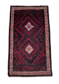 Afghan Balochi Diagonal Stripe