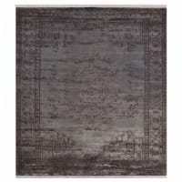 European Erased Medallion Slate Grey
