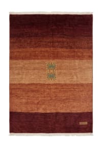 Gabbeh Minimalist Medallion Rust