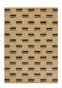 Gabbeh Stripe Grid Sand