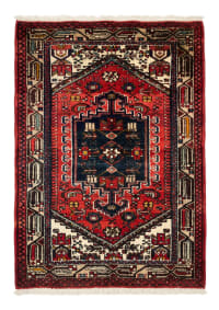 Hamadan Stepped Medallion Red